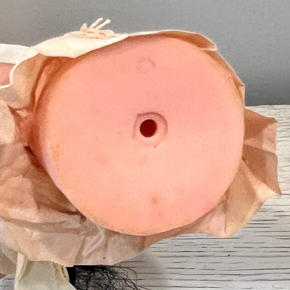 Vintage Oriental Chinese Court Lady Doll Geisha 11" Long Sleeves Souvenir - Picture 13 of 13